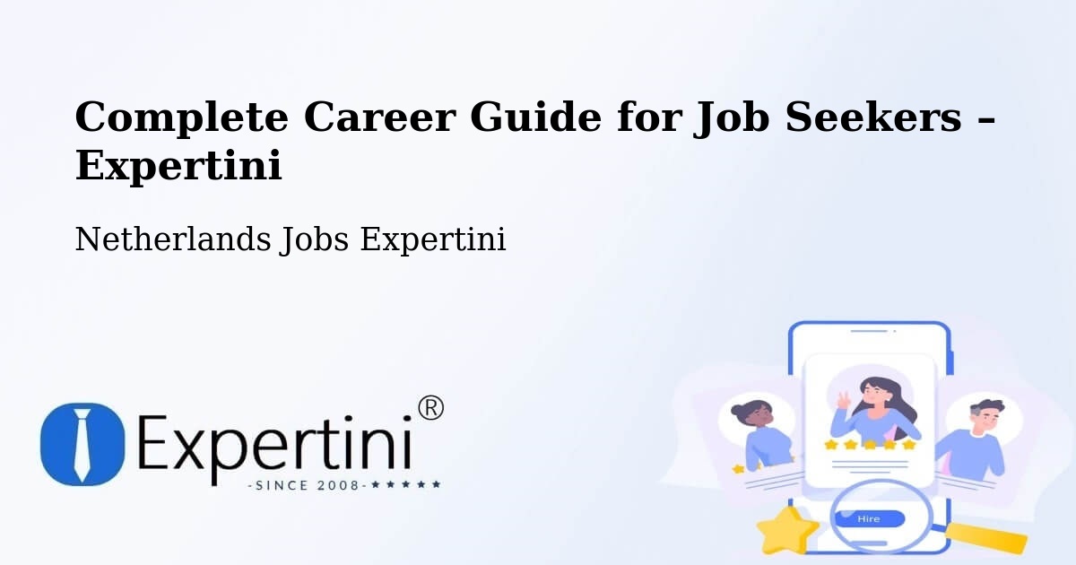 Career Guide for Job Seekers – Overberg - Overberg, Netherlands Jobs Expertini