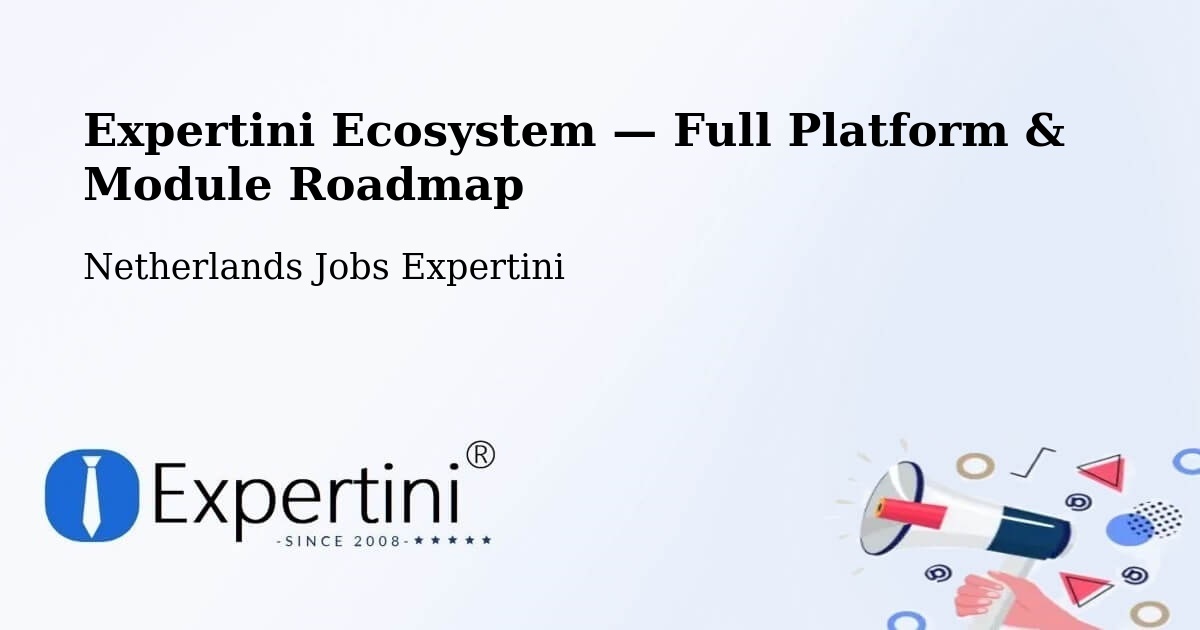Expertini Ecosystem — Full Platform & Module Roadmap – Overberg