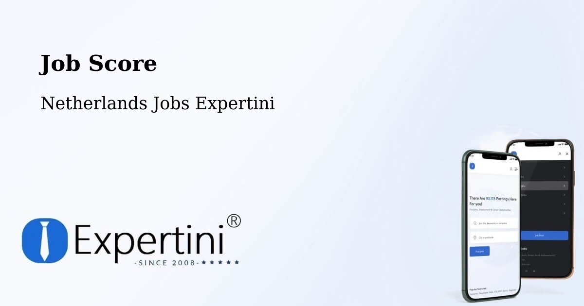Job Score & Job Description Score Tool – Overberg - Netherlands Jobs Expertini